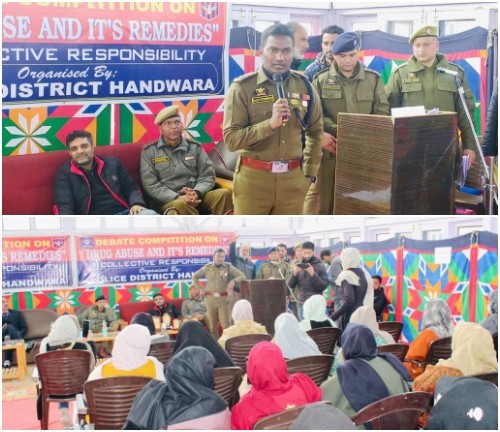 Handwara Police Holds Drug De-addiction Awareness Programme - Cross ...