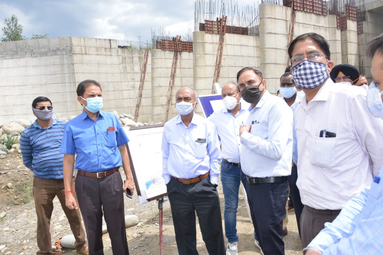 J&K, Punjab team inspects Shahpur Kandi Dam Project