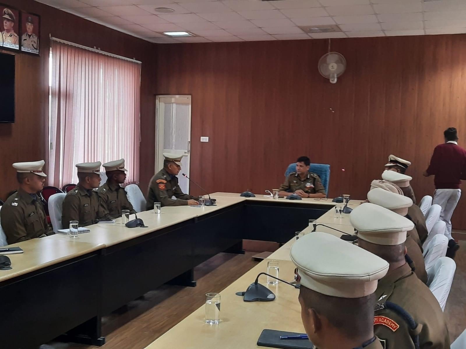  ADGP Jammu zone interacts with DAGOs of CRPF 52nd batch