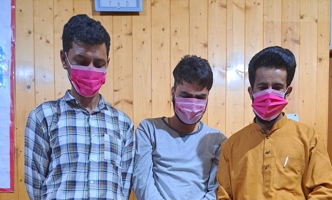 3 Drug Peddlers Arrested By Baramulla Police Cross Town News A