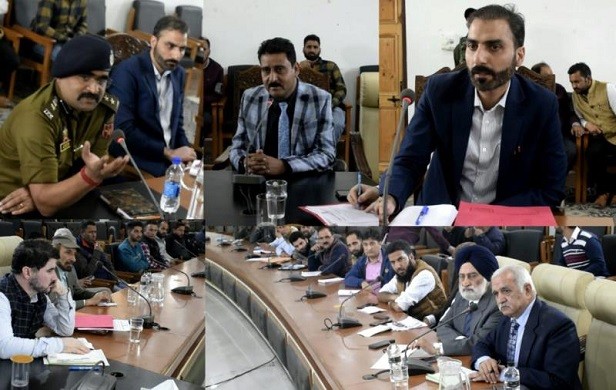 DC Anantnag Chairs Meeting For Formulation Of GIS Based Master Plan For ...