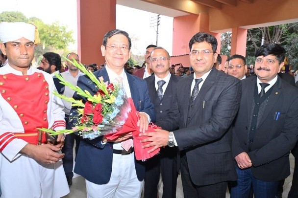 Justice N Kotiswar Singh receives ceremonial guard of honour on his ...